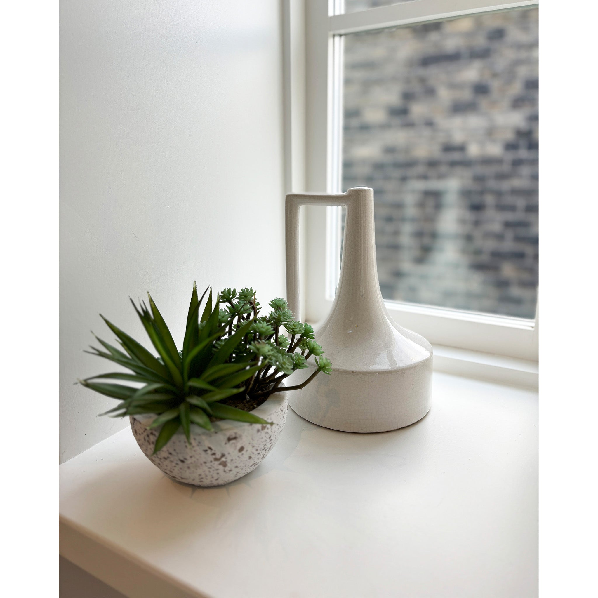 Off White Jug vase